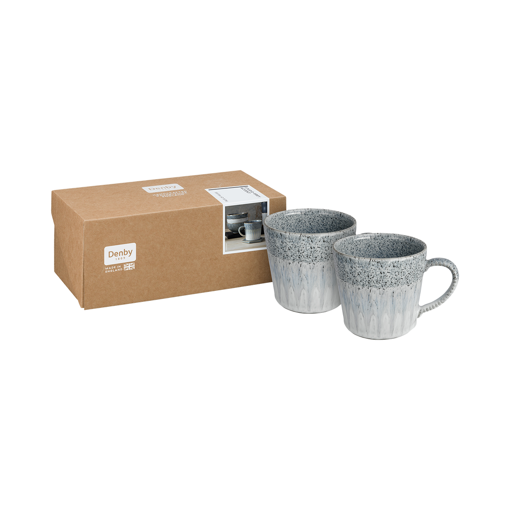 Studio Grey Accent Mugs - Set Of 2