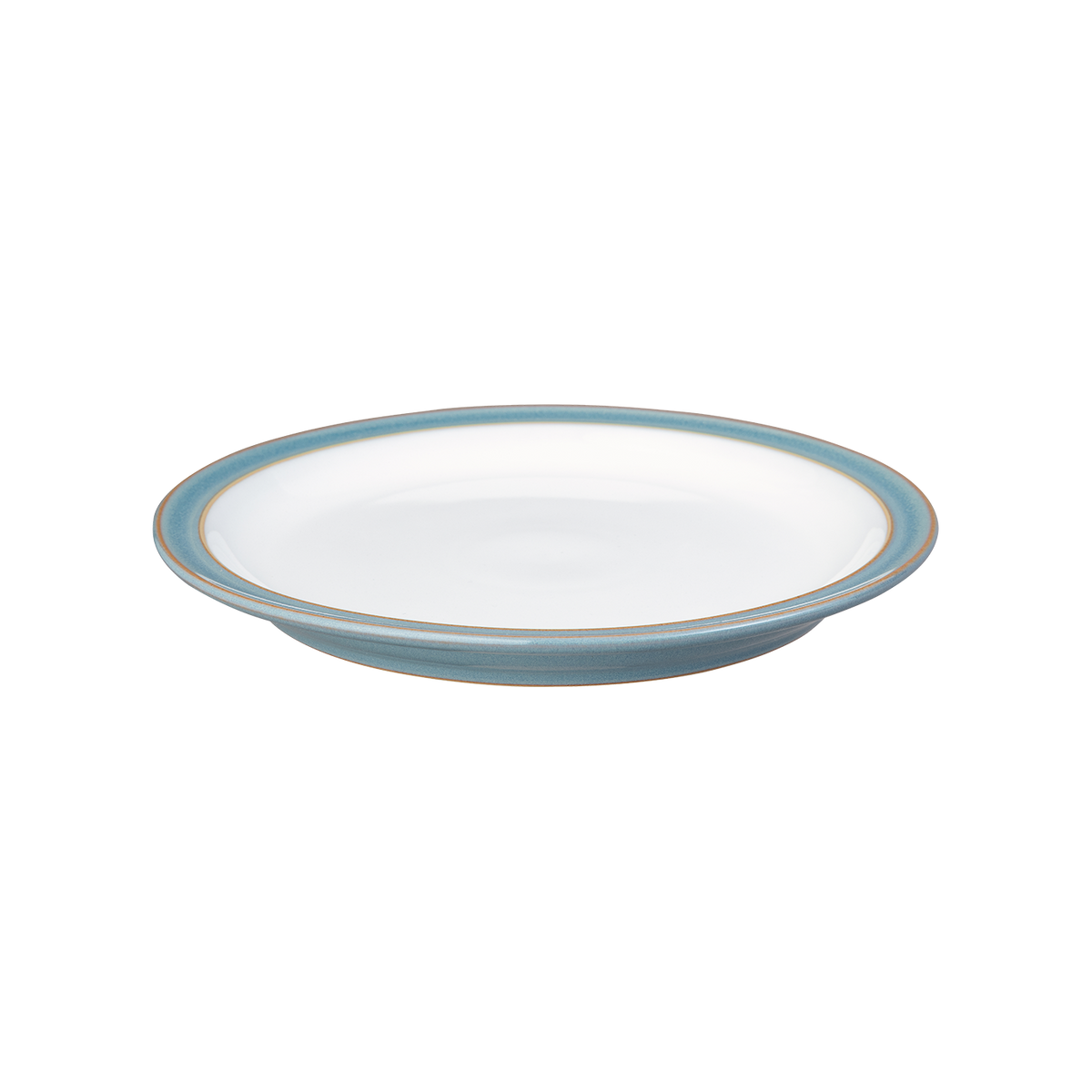 Azure Rimmed Dinner Plate