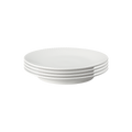 Arc White Medium Plates - Set Of 4