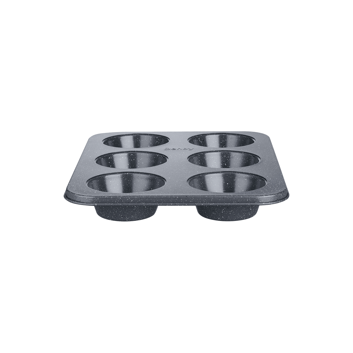 Denby Quantanium Finish 6 Cup Muffin Tin