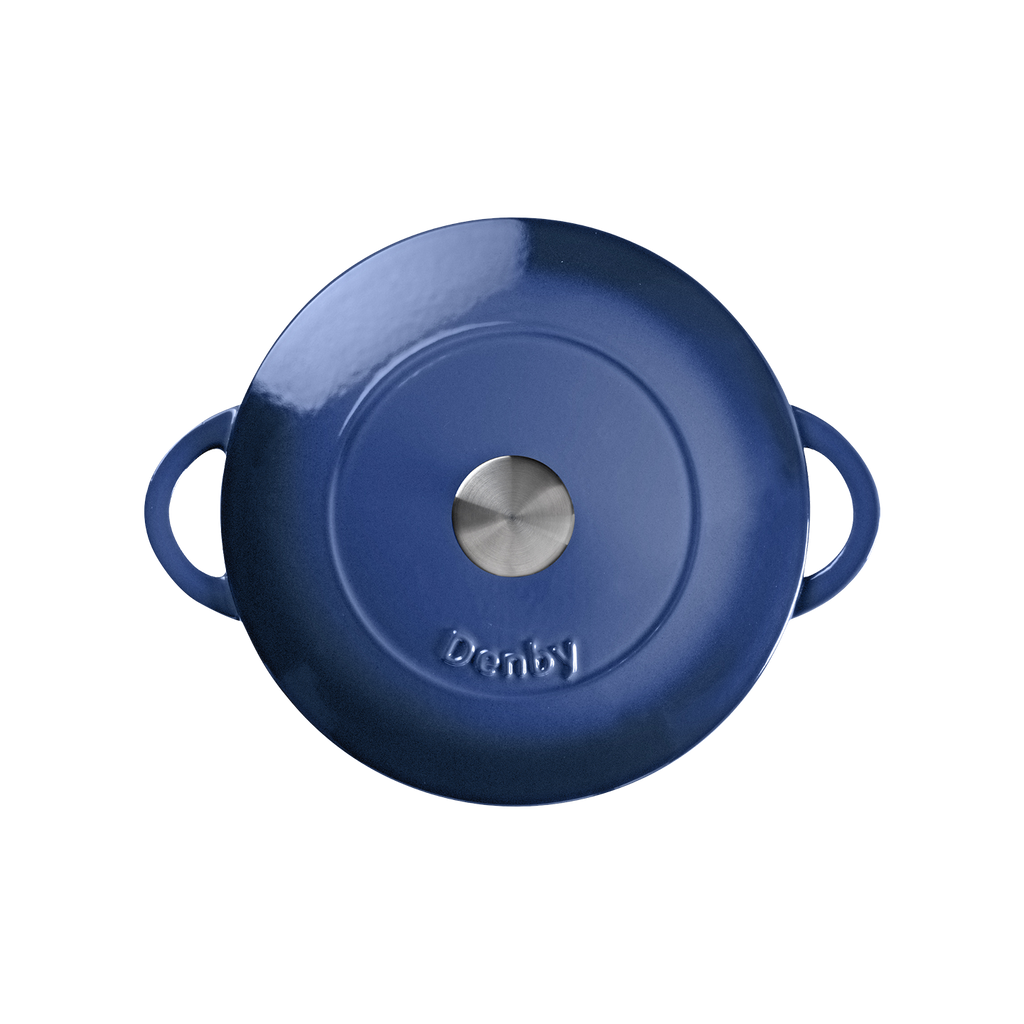 Cobalt 26cm Round Cast Iron Casserole
