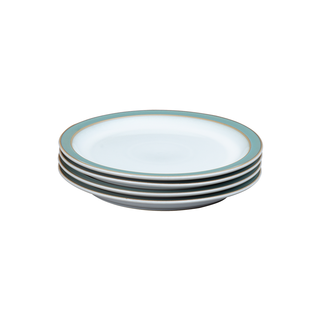 Regency Green Medium Plates - Set Of 4