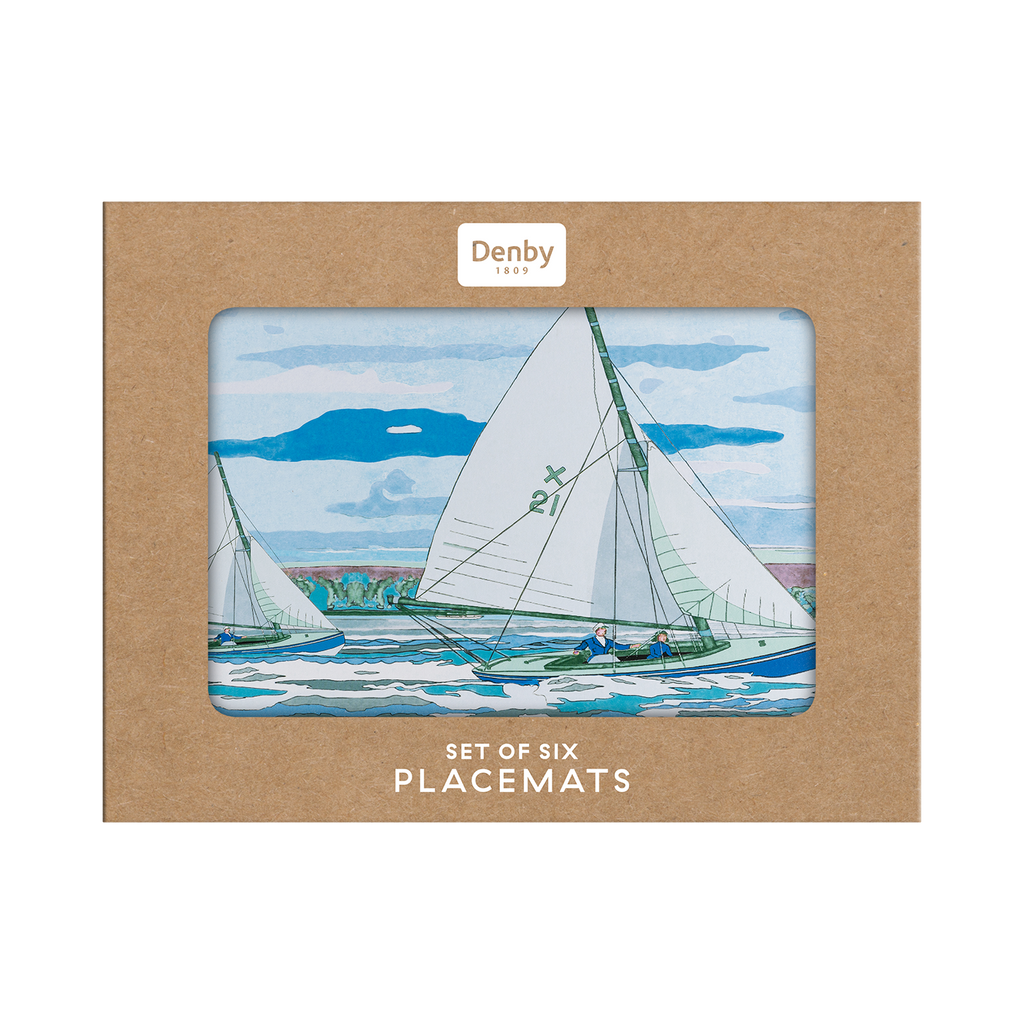 Sailing Placemats Pack Of 6