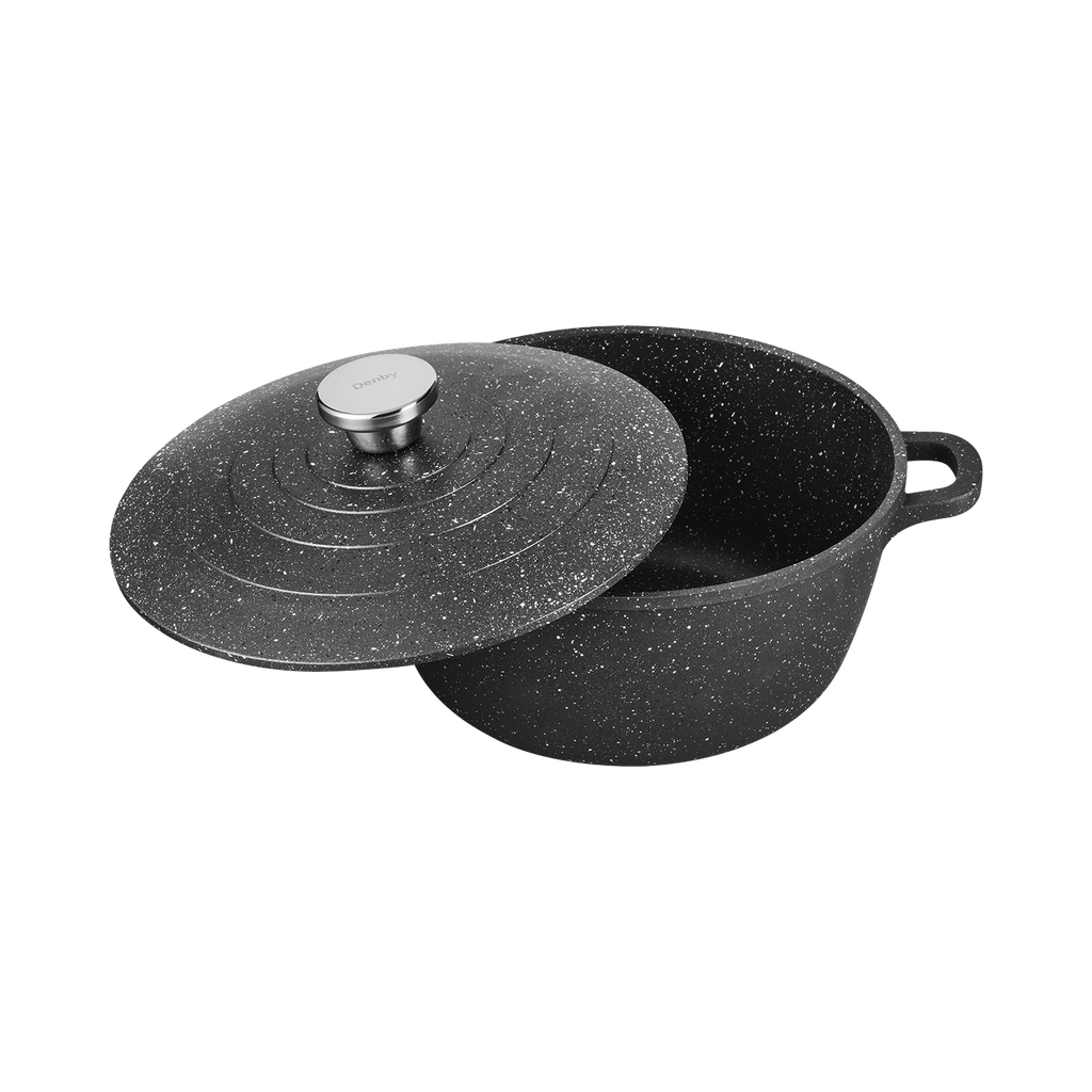 Granite Finish Cast Aluminium 24Cm Casserole Dish