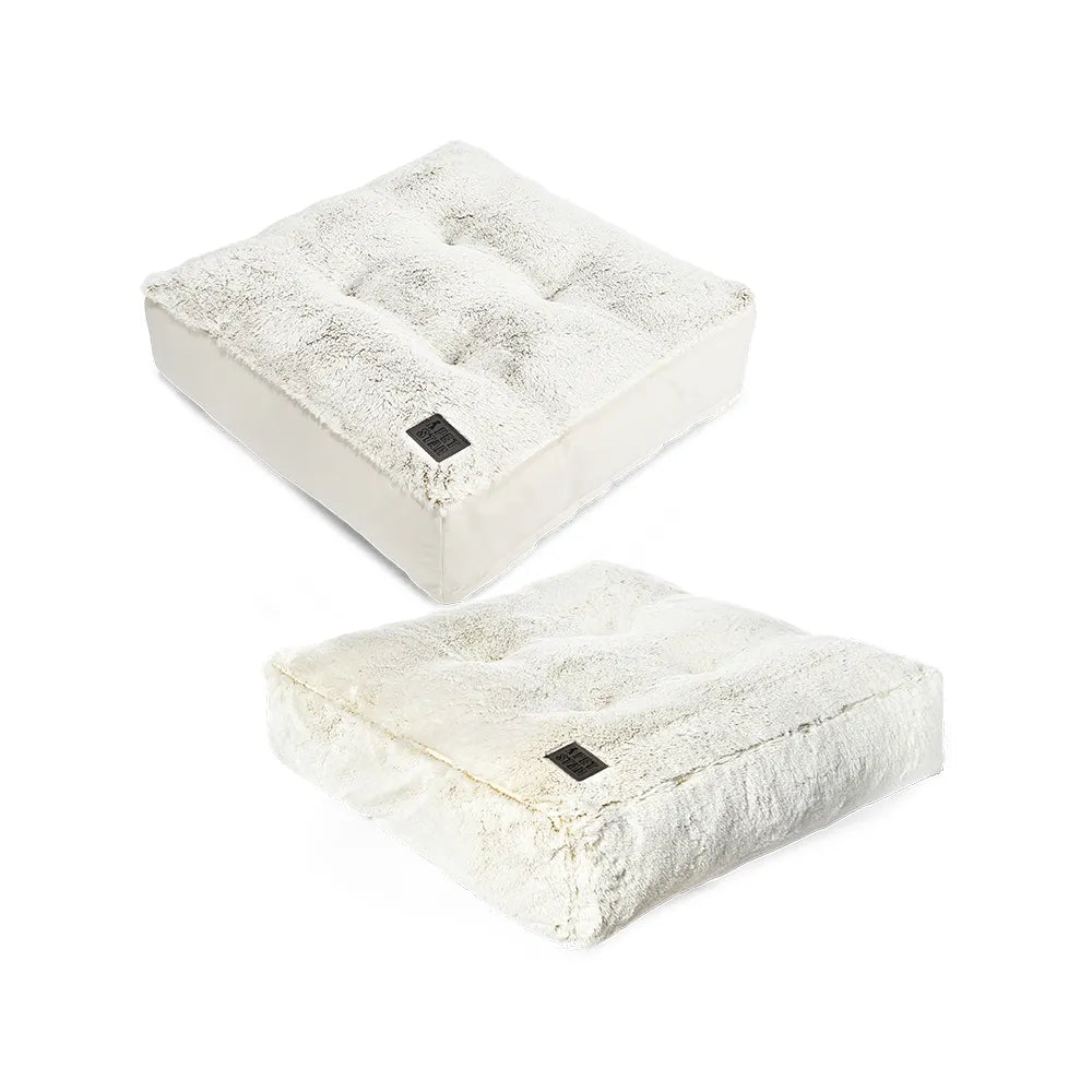 Fluffy Dog Cushion Big Raised Dogs Bed