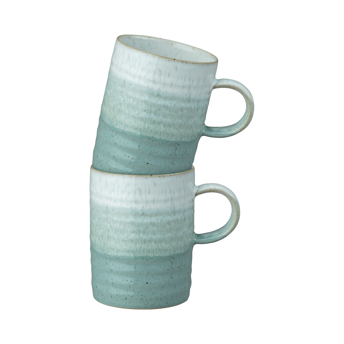 Kiln Green Mugs - Set Of 2