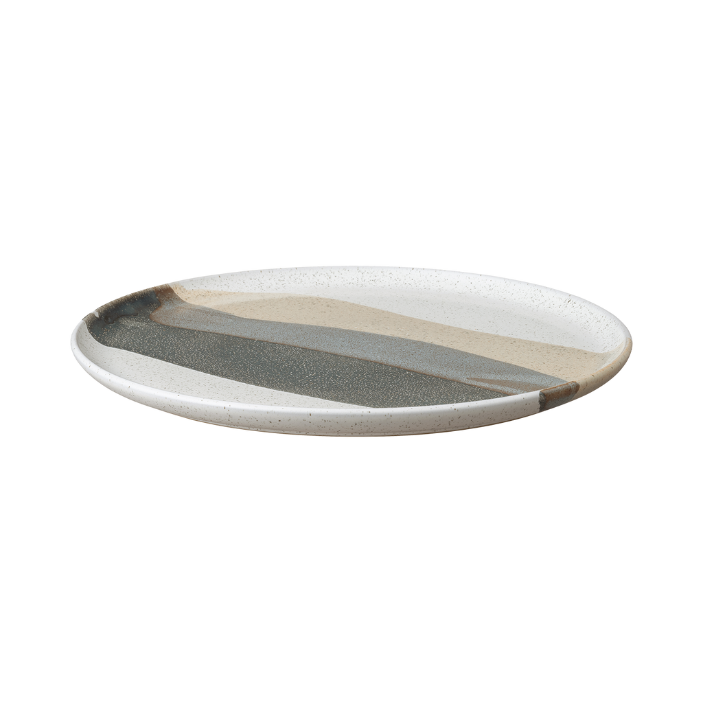 Grain Accent Round Platter