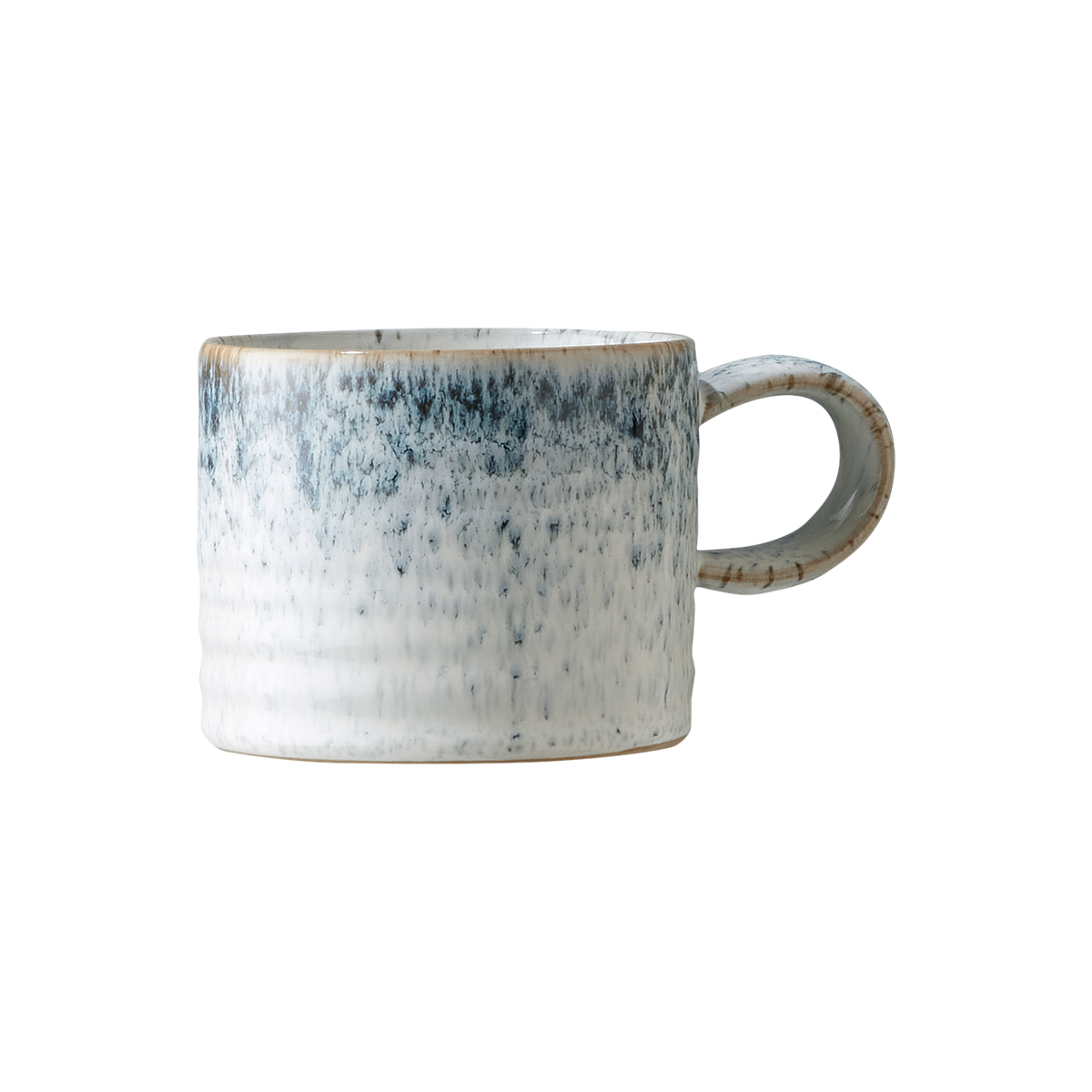 Kiln Blue Small Ridged Mug