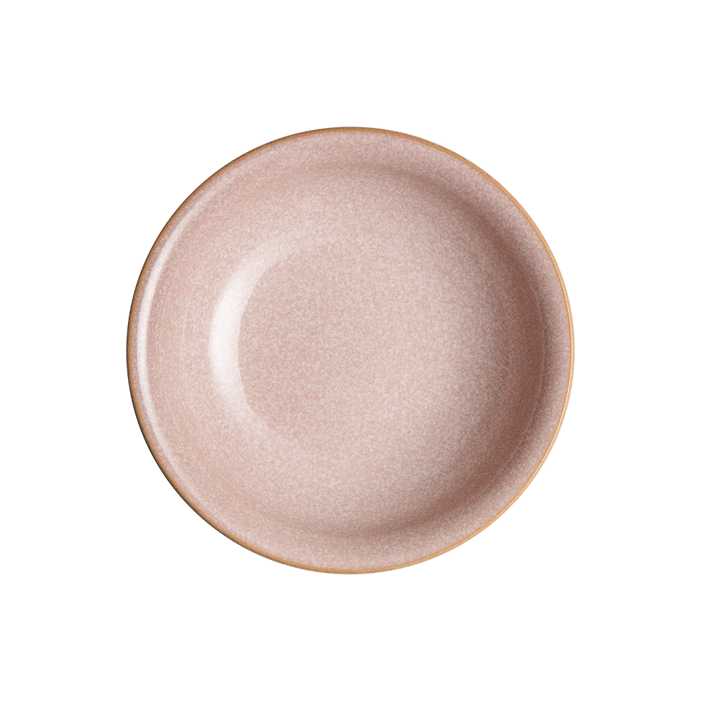 Elements Sorbet Pink Medium Shallow Bowl Seconds