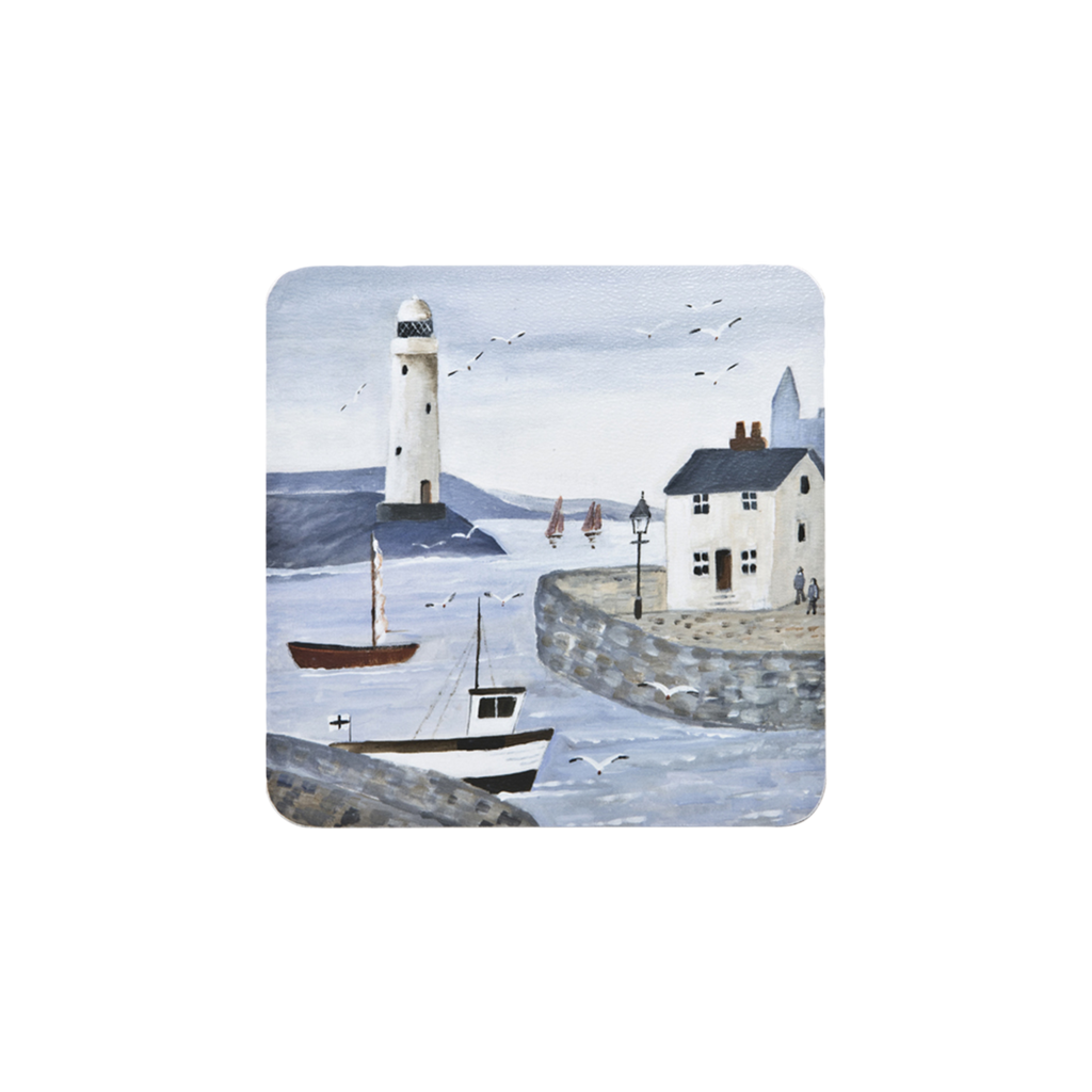 Coastal Lighthouse 6 Pc Coasters