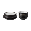 Elements Black 12 Piece Dinner Set