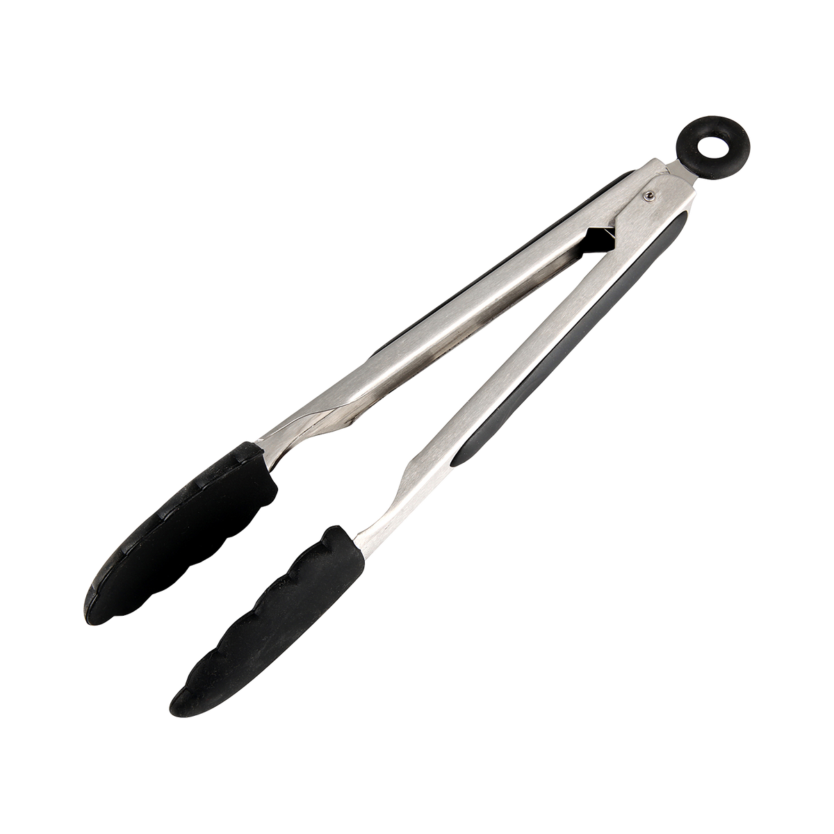 Black Silicon Tongs