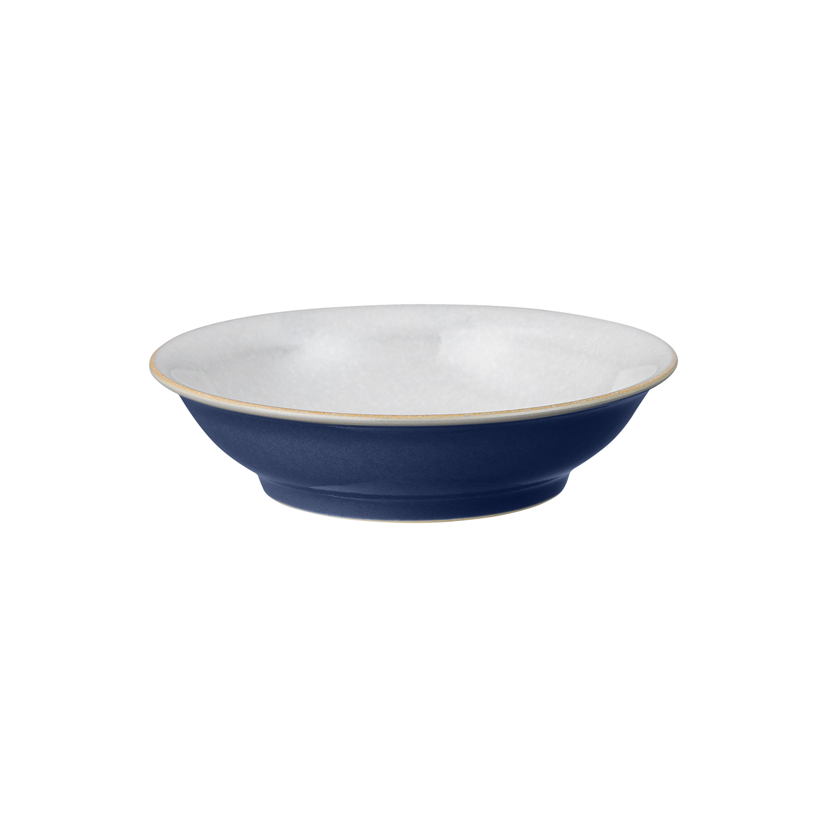 Elements Dark Blue Medium Shallow Bowl