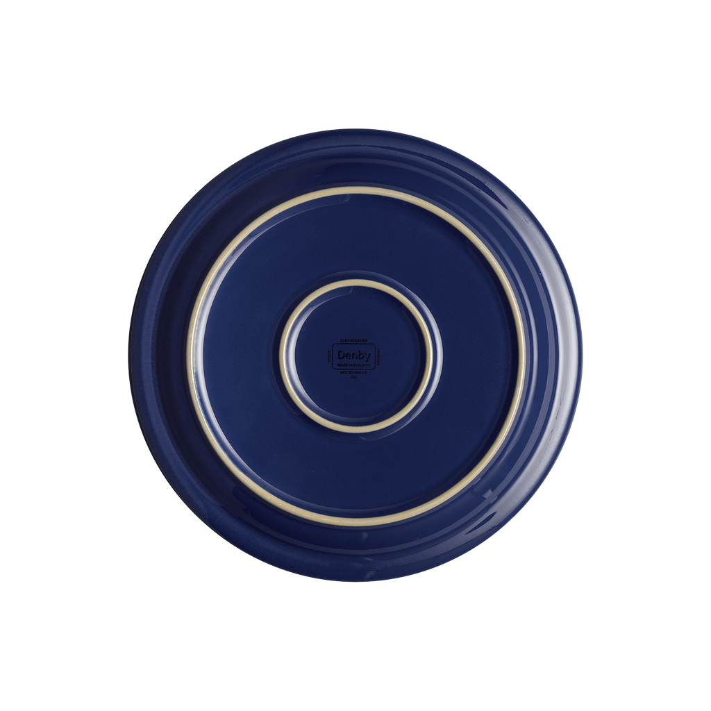 Elements Dark Blue Medium Plate