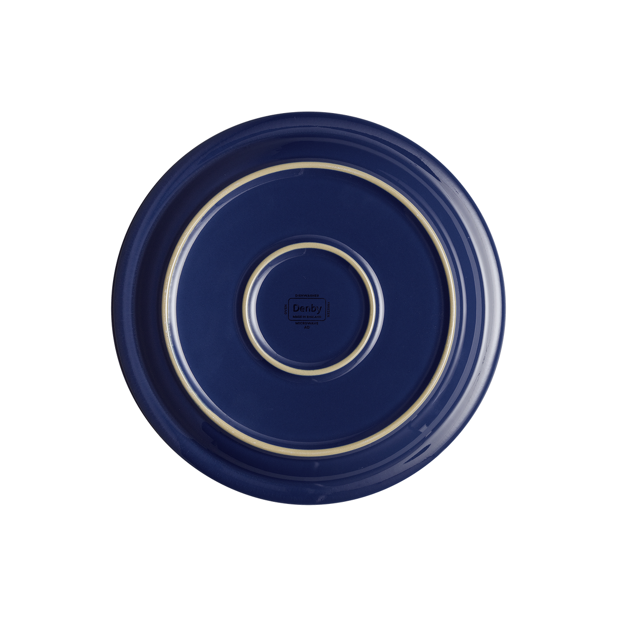 Elements Dark Blue Medium Plate