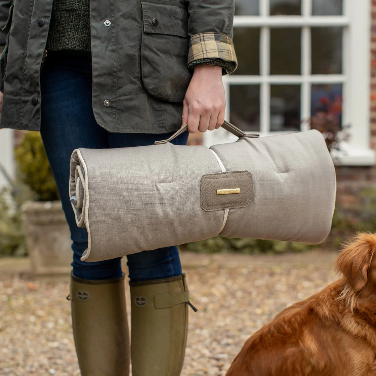 Travel Mat in Savanna Stone