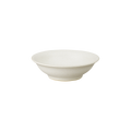 Impression Cream Small Shallow Bowl