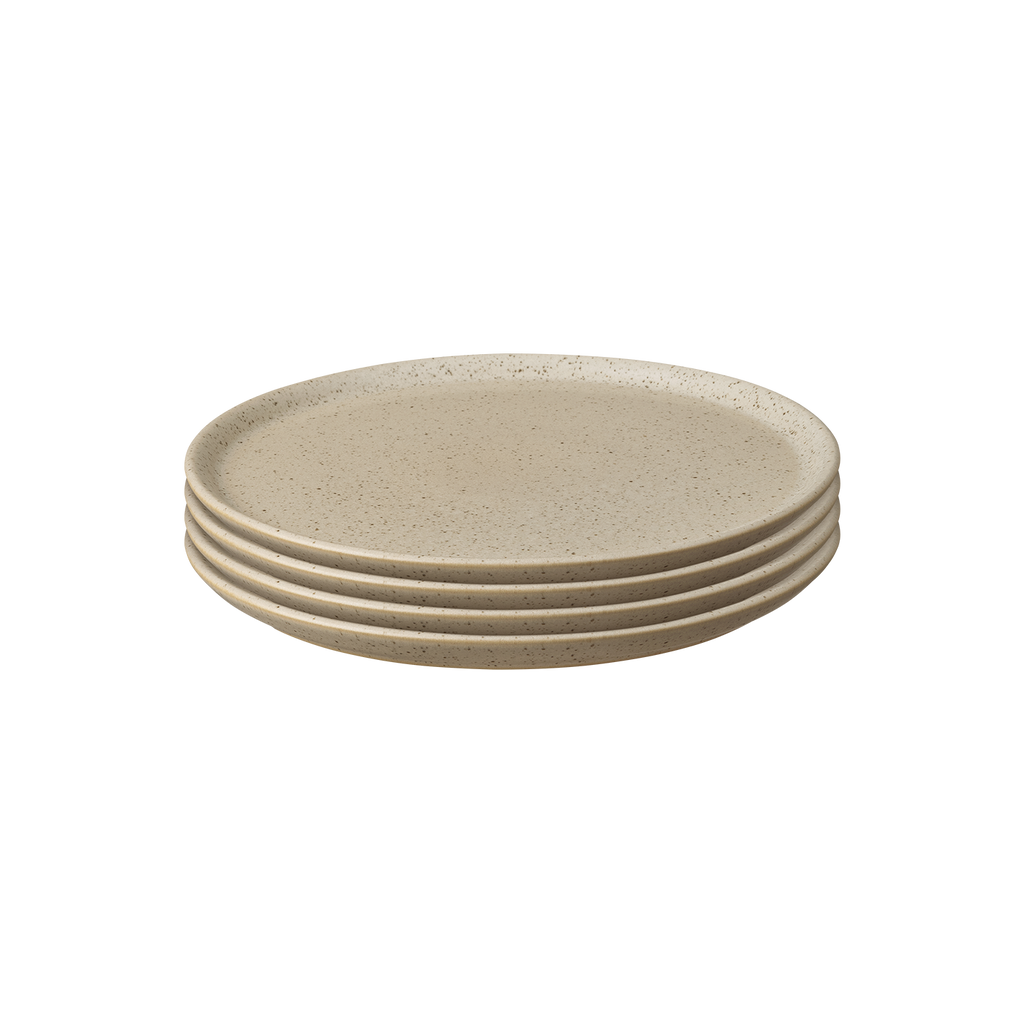 Grain Wheat Set Of 4 Medium Plates