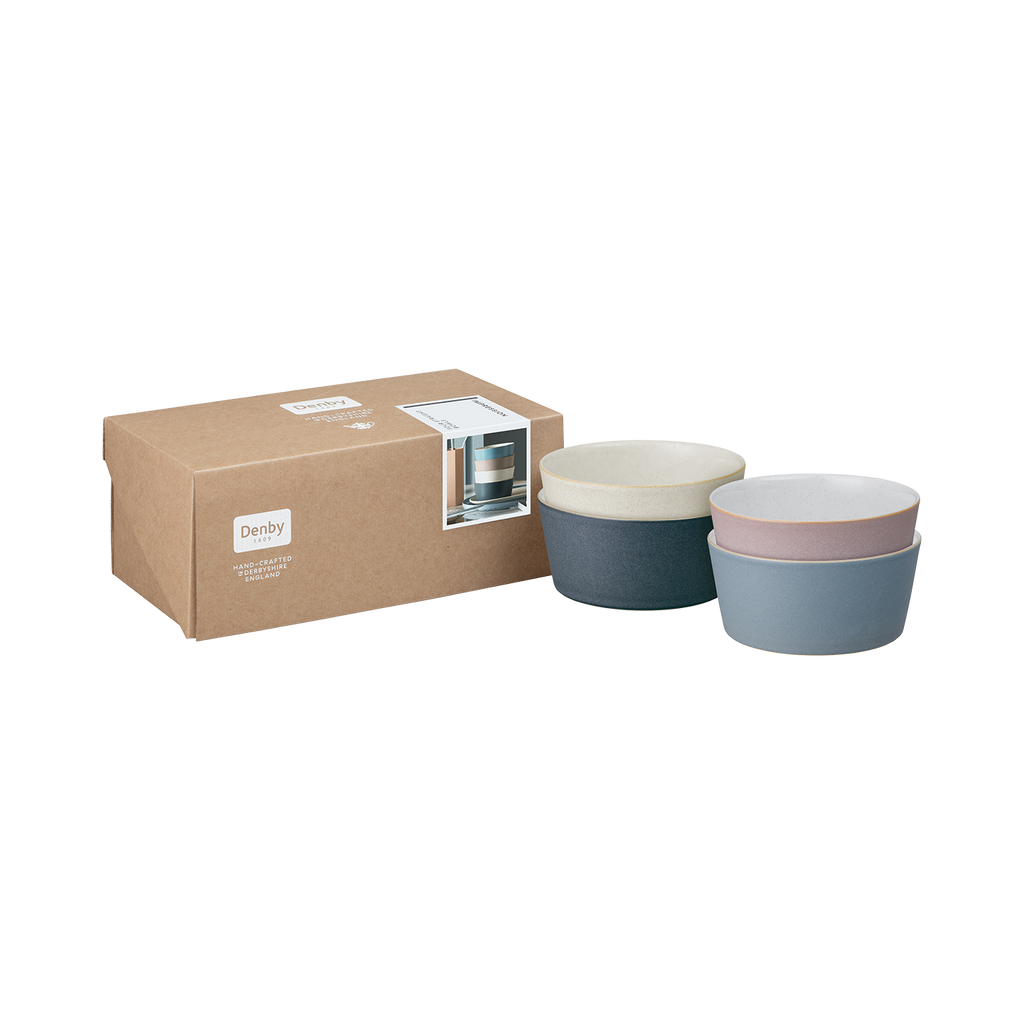 Impression Mixed Straight Bowls - Set Of 4