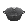 Granite Finish Cast Aluminium 24Cm Casserole Dish