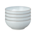 White Speckle Cereal Bowls - Set Of 4
