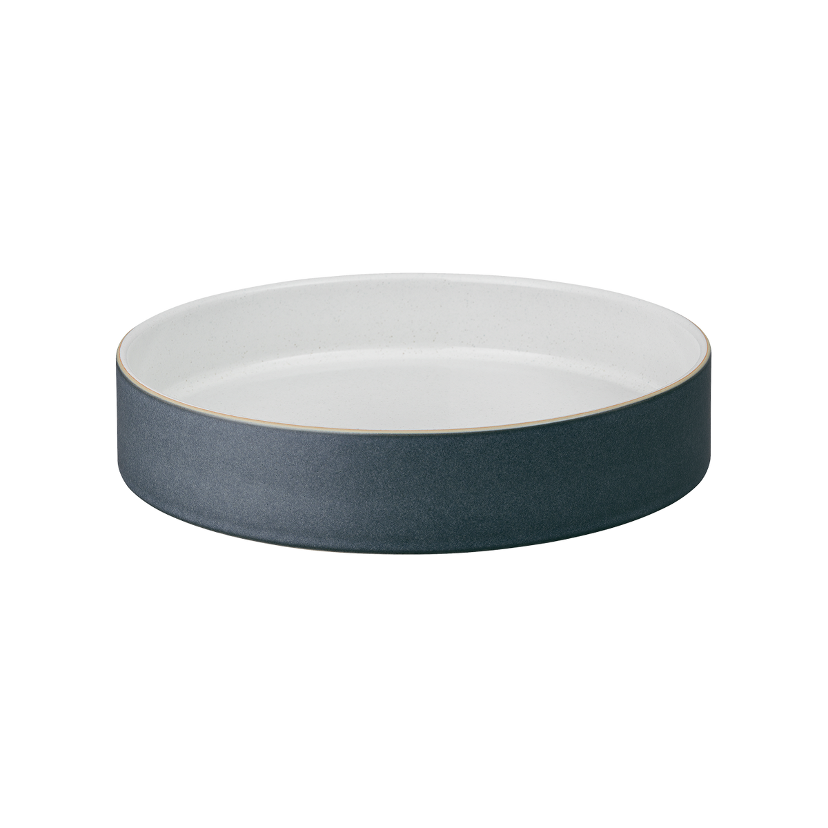 Impression Charcoal Blue Straight Round Tray Seconds