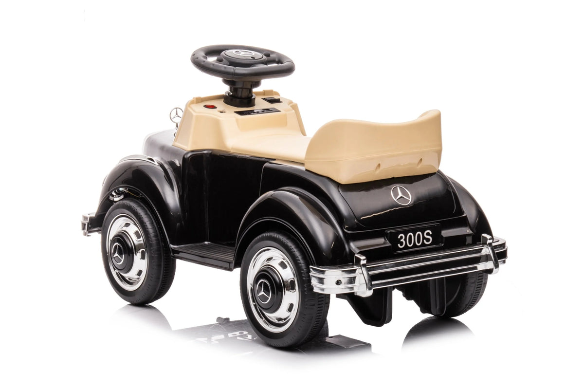 Licensed Vintage 6V Mercedes Benz 300S 1 Seater Mini Kids Ride On Car