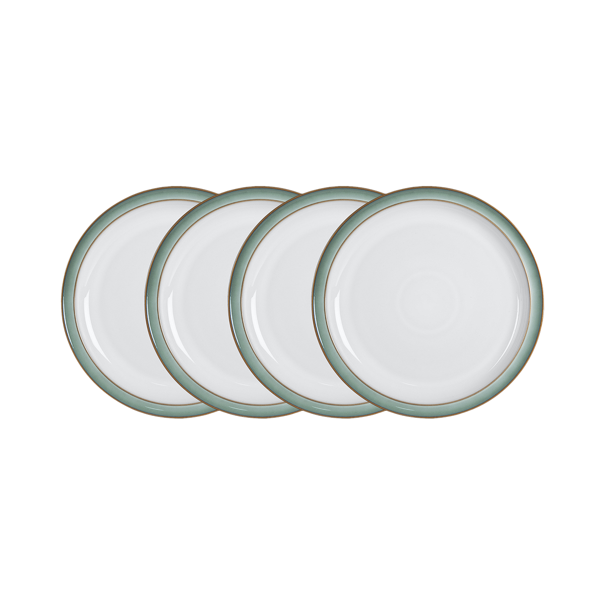 Regency Green Dinner Plates - Set Of 4