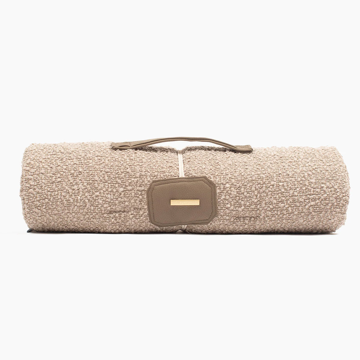 Travel Mat in Mink Boucl