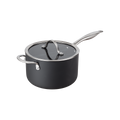 Hard Anodised 20cm Saucepan Induction Base (with lid)