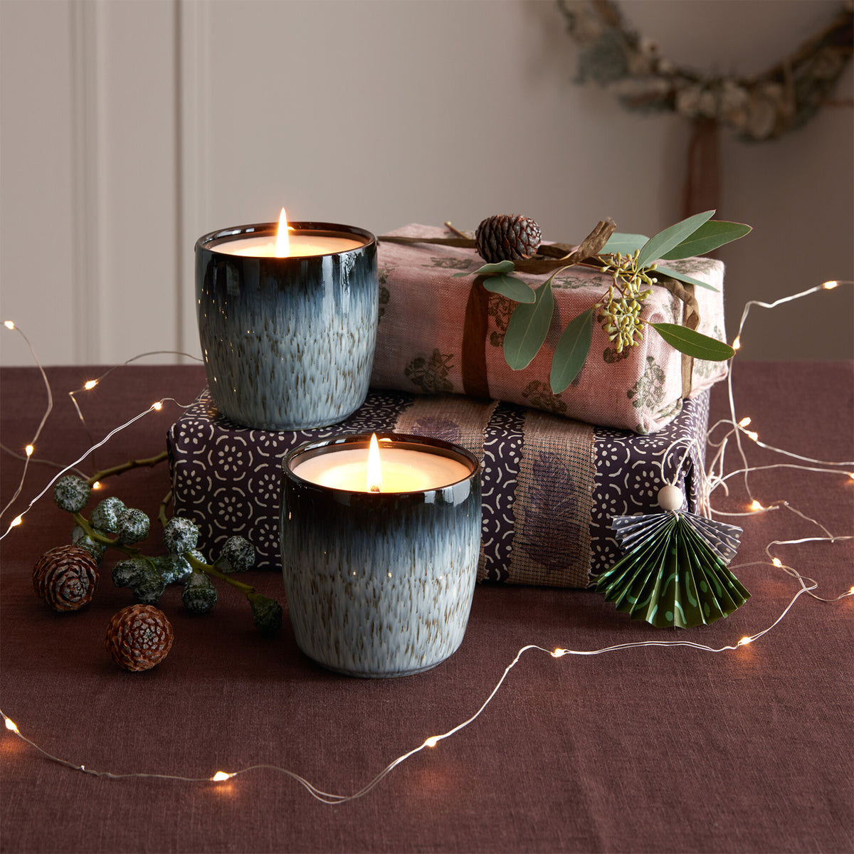 Halo Ceramic Candle Pot