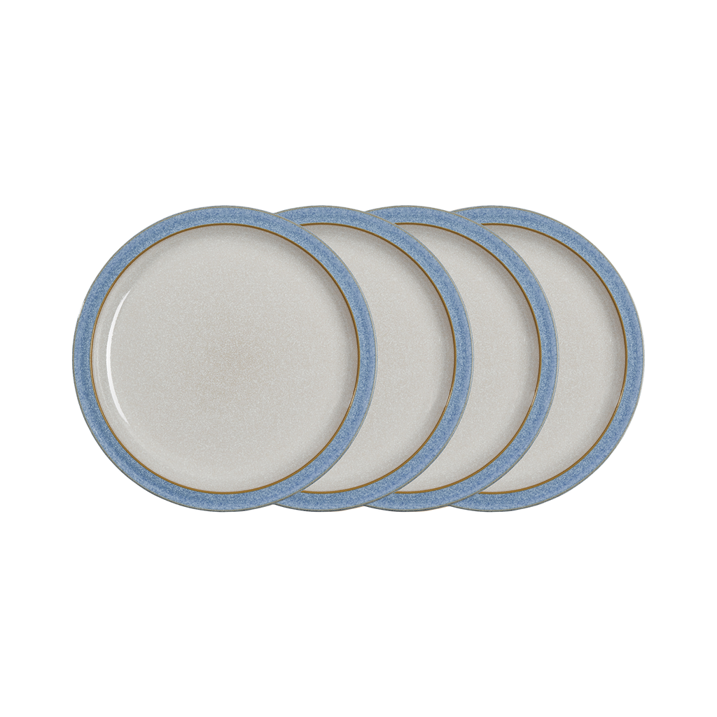 Elements Blue Dinner Plates - Set Of 4