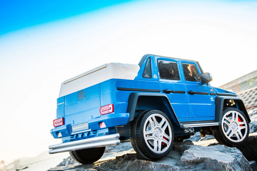 2026 Licensed 12V Mercedes Maybach G650s 4WD Kids Ride On 1 Seater Car with RC