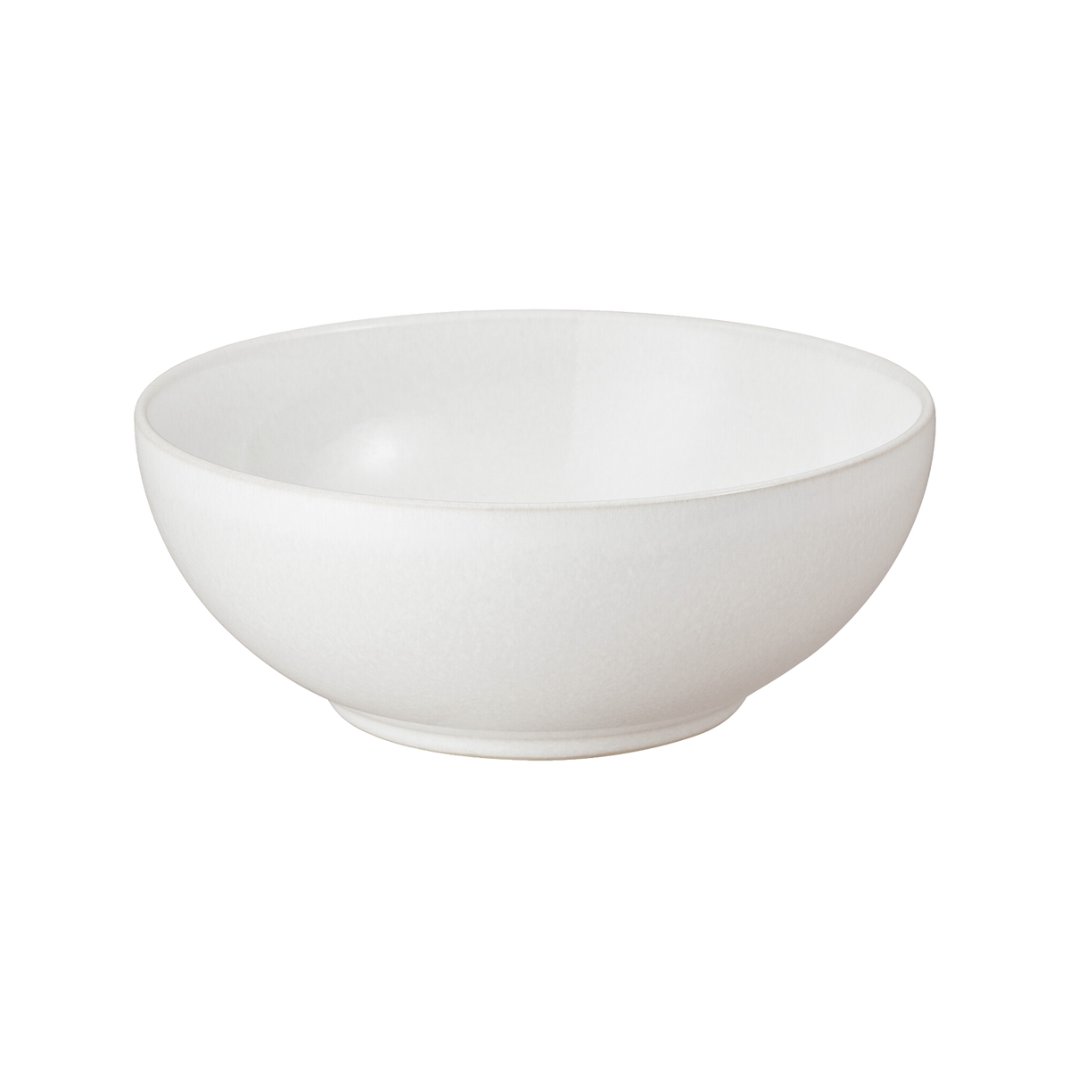 Cotton White Coupe Cereal Bowl