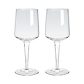 Contemporary Clear Wine Glass - Set Of 2