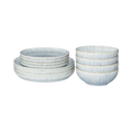 Halo Speckle Coupe 12 Piece Dinner Set