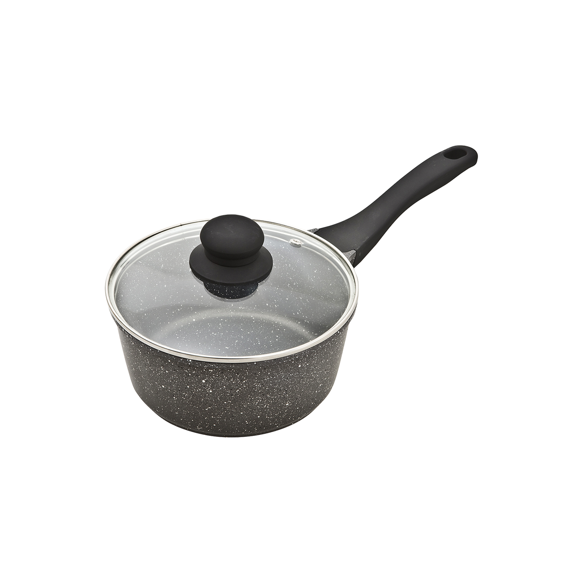 Granite Effect Cast Aluminium 18cm Saucepan (with lid)