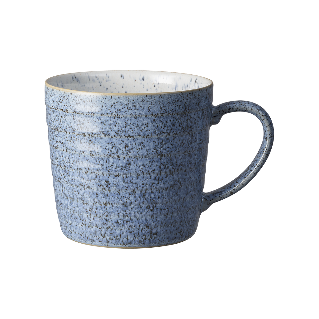 Studio Blue Flint/Chalk Ridged Mug