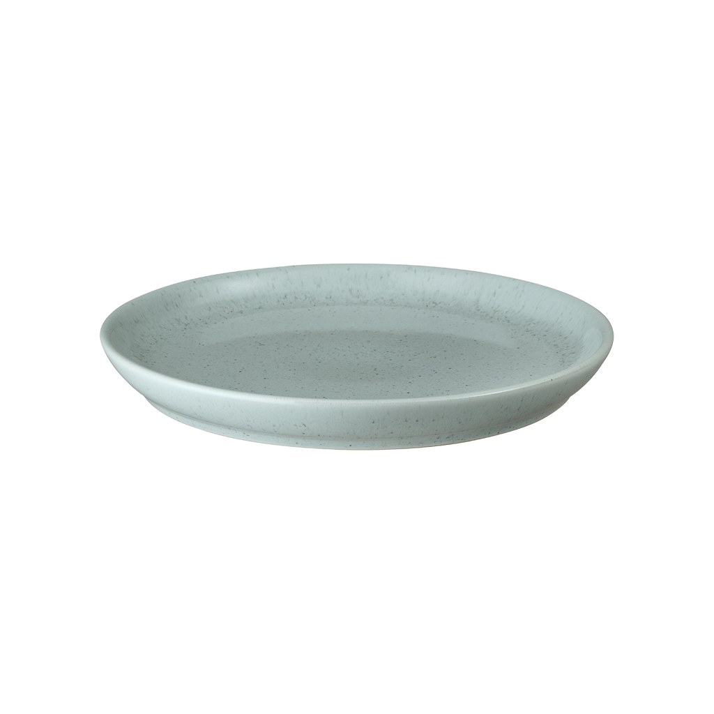 Teal Speckle Coupe Dinner Plate