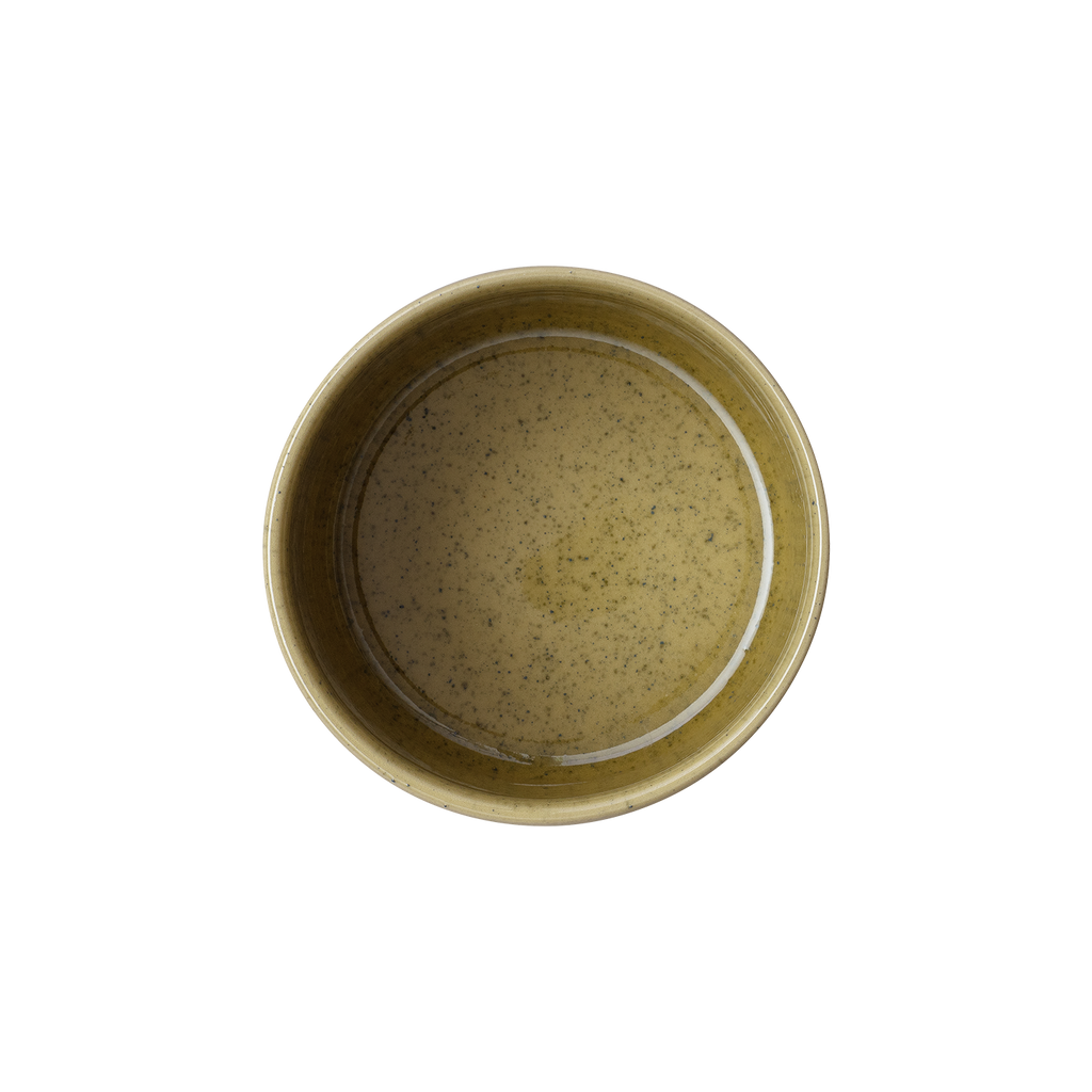 Kiln Accents Ochre Small Round Pot