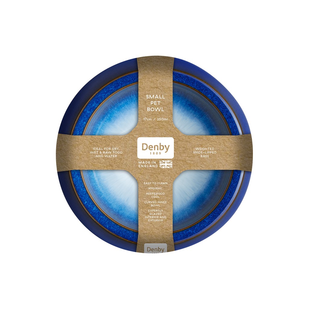 Blue Haze Small Pet Bowl