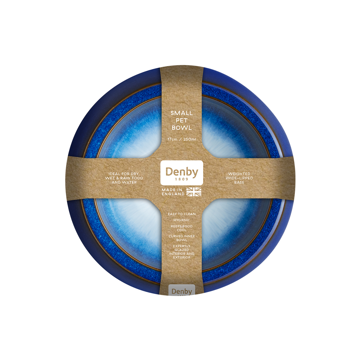 Blue Haze Small Pet Bowl