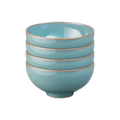 Azure Coupe Rice Bowls - Set Of 4