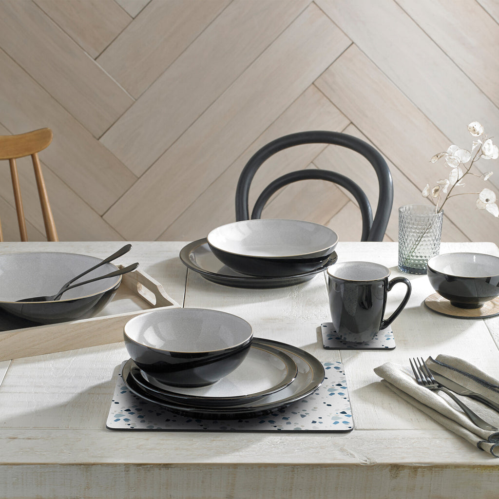 Elements Black 12 Piece Dinner Set