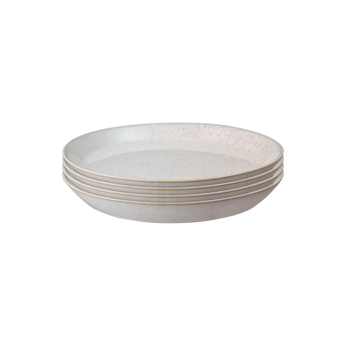 Kiln Coral Medium Plate - Set Of 4