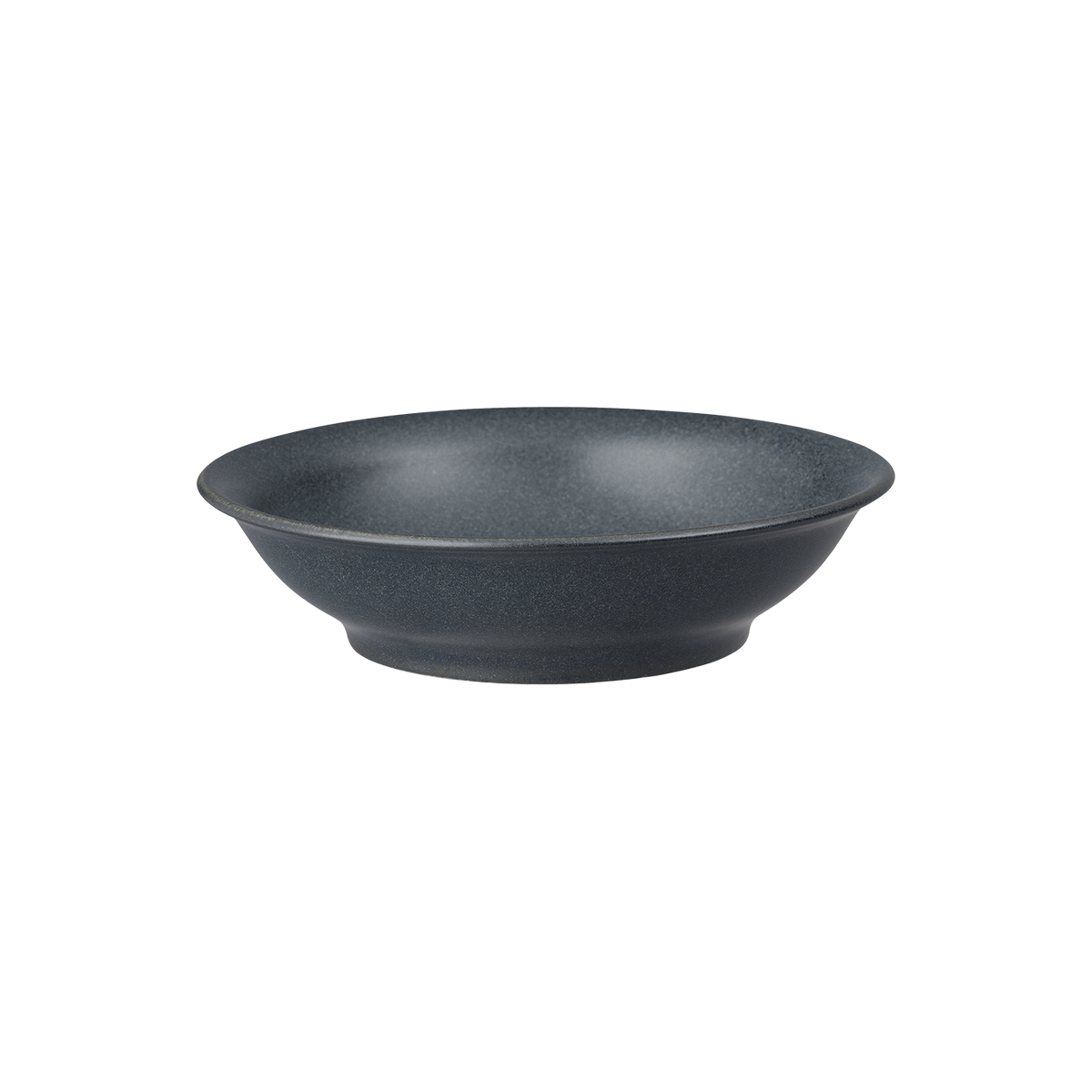 Impression Charcoal Blue Medium Shallow Bowl Seconds