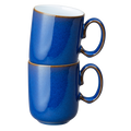 Imperial Blue Set Of 2 Straight Mugs