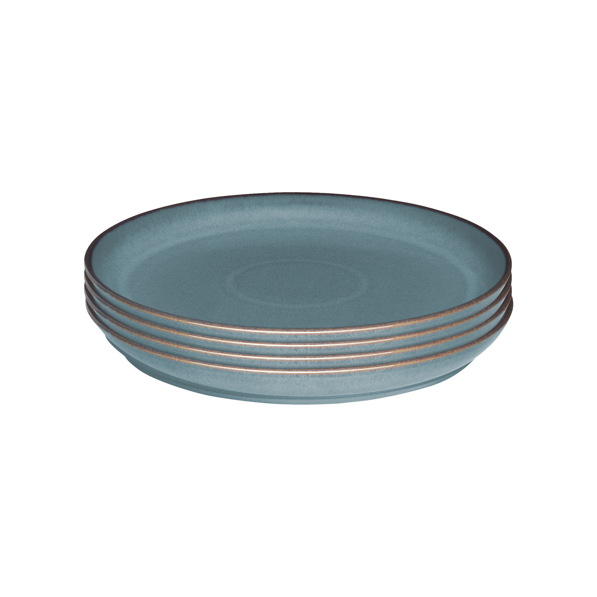 Azure Coupe Dinner Plates - Set Of 4