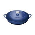 Cobalt 30cm Shallow Cast Iron Casserole