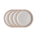 Elements Sorbet Pink Dinner Plate Set - Set Of 4